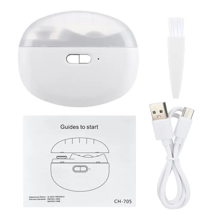 Cortauñas Eléctrico 2 en 1 para Manicura Herramienta de Pulido y Recortadora Automática para Uñas de Adultos y Bebés Máquina de Lijado y Molienda - 1