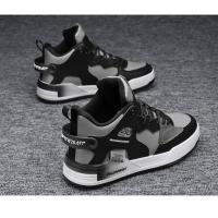 Zapatillas Casuales de Cuero de Microfibra de Alta Zapatos Deportivos para Hombres a la Moda - details 19