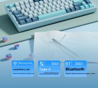 LT75 Teclado mecánico para juegos de tres modos de alta calidad teclado inalámbrico Bluetooth intercambiable en caliente personalizado - details 25
