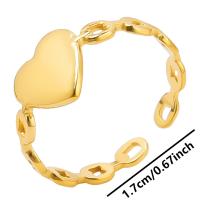 Joyería para dedos de niña, Anillos de corazón para mujer, accesorios, Anillo de acero inoxidable, suministros de amor, Anillos DIY, regalo del Día de San Valentín - details 23