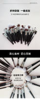 Set de 30 Brochas de Maquillaje de Alta Calidad Brocha de Sombra de Ojos Negra y Plateada, Brocha Corrector, Brocha Recortadora, Brocha para Rubor - details 0