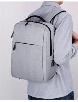 Mochila de negocios para hombre, versión coreana, bolsa de viaje de moda, mochila informal para estudiantes, minimalista y a la - details 15