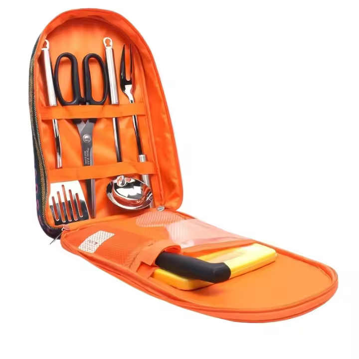 Juego de Cocina Portátil 2025 Estilo Europeo Americano Ideal para Acampar, Picnic, Barbacoa - 1