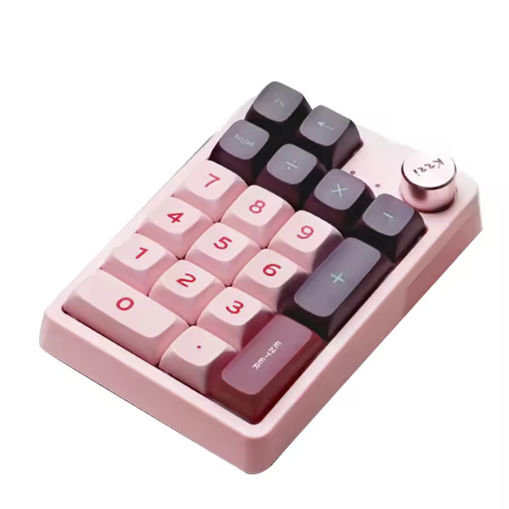 Kzzi K20 teclado Macro inalámbrico, teclado numérico, programación, perilla personalizada, Rgb, Mini botón, Teclado mecánico para juegos, A - 1