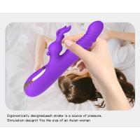 Juguetes Sexuales Vibrador Telescópico en Forma de Conejo para Mujer Vibrador de Doble Choque de Punto G Simulador de Pene para Hombres - details 8