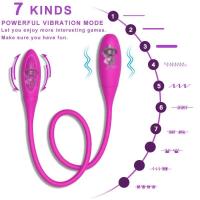 Vibradores anales de doble vibración de control remoto inalámbrico 6 huevos de vibrador de punto G de múltiples velocidades Vibrador del clítoris recargable para pareja - details 3