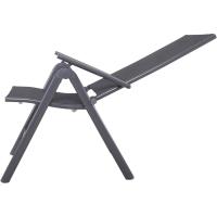 Silla plegable de aluminio Korfu, 67 x 59 x 113 cm, Carbón - details 56