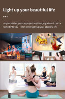 Toimei-proyector inteligente C2000 para cine en casa, 960x540P, compatible con proyección DLP de 1080P, 6000 lúmenes, WIFI, 5G, Android 9,0 - details 13