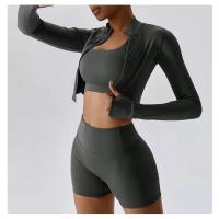 Chaqueta deportiva ligera y cómoda para correr al aire libre, resistente al viento, cárdigan con capucha de secado rápido, ropa deportiva para mujer. - details 10