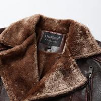 Chaqueta de cuero de moda para hombre, abrigos de algodón de thichen, abrigos casuales con cuello vuelto, chaquetas cálidas para hombre, Otoño e Invierno - details 5