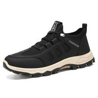 Zapatos de senderismo para hombres al aire libre Suela suave, ligera, para edades medias y mayores, zapatillas deportivas - details 0