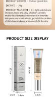 Ocheal Crema de Fundación CC 30g A Prueba de Agua, Corrector, Hidratante, Protector Solar SPF 50+ - details 12