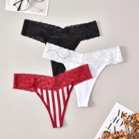 Tanga De Algodón Sin Costuras Para Mujer, Bikini Sencillo De Cintura Baja, Ropa Interior Deportiva, Tangas Sexys - details 2