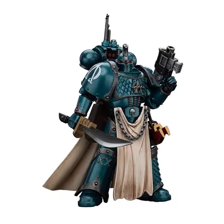 JOYTOY 1/18 Figura de acción The Horus Heresy Alpha Legion 
 Legión Pretor con Espada de Poder - 1