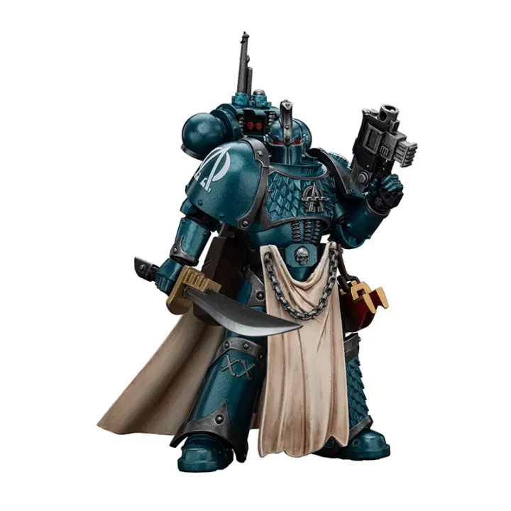 JOYTOY 1/18 Figura de acción The Horus Heresy Alpha Legion 
 Legión Pretor con Espada de Poder - 1