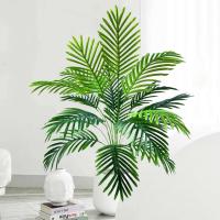 Palmera de Plástico Verde Planta Falsa Tropical para Jardín en Casa Ramas de 49.2 pulgadas - details 10