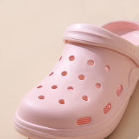 Sandalias de Hogar de EVA Suave para Mujer Punta Alta, Suela Gruesa, Antideslizantes, Secas, Estilo Verano - details 5