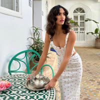 BUNO-Conjuntos de vestidos para mujer, 2 piezas, sin mangas, Tops cortos sexys, conjunto de falda, nuevo Y2K, dulce, lindo, elegante y elegante, traje de fiesta y playa para mujer - details 2