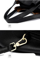 Bolso De Mano Grande De Cuero Suave Auténtico Para Mujer Bolsos De Hombro Cruzados Tote Messenger Bolso De Capacidad Grande - details 13