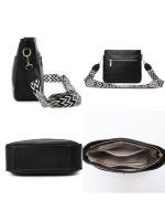 Bolso de mano de piel auténtica de lujo para mujer, bandolera de diseñador, piel de vacuno, a la moda - details 1