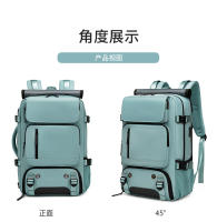 Mochila de viaje de gran capacidad para mujer, bolsa de equipaje multifuncional ultraligera, bandolera de mano, mochila de viaje para hombre - details 18
