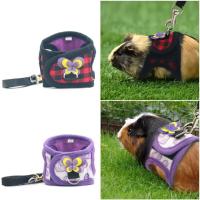 Correa Ajustable para Hamster Collar de Mascota con Lazo Accesorios Pequeños para Conejos, Cobayas, Chinchillas, Acarias - details 4