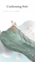 Zapatillas deportivas Marathon para hombre, zapatillas deportivas ligeras y transpirables con cojín de aire, zapatillas deportivas antideslizantes cómodas para hombre - details 10