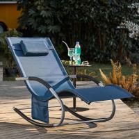 jardín Mecedora con reposapiés Tumbona ergonómica Negro OGS28-SCHx2 ES - details 28