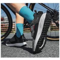 Zapatos de Ciclismo Impresables para Hombres y Mujeres Cordones Retrocesos Antideslizantes - details 12