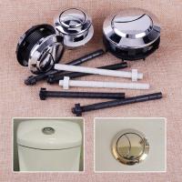 Piezas de enjuague con accesorios de rosca, accesorio de baño de lavado de empuje Dual, botón de inodoro, botón de tanque, botones de válvula de descarga Dual - details 1