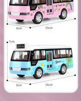Coche de juguete autobús urbano Coche de aeropuerto de plástico fundido a presión Coche de juguete con fuerza de tracción Coche de juguete con sonido, iluminación y puerta abrible, modelo Regalo - details 15