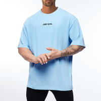 Camiseta de Verano Transpirable para Hombres Diseño Sencillo, Ajuste Suelto, Manga Corta, Material de Poliéster - details 6