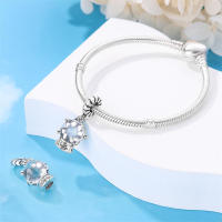 Abalorios de piedra de Color plateado para mujer, pulseras y brazaletes adecuados de estilo elegante, joyería fina DIY para cumpleaños - details 22