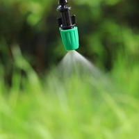Boquilla DE NEBULIZACIÓN naranja ajustable, 10/50 piezas, riego de jardín, invernadero, terraza, refrigeración, pulverizador de paisaje, riego de flores y plantas - details 4