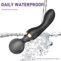 Leten Vibrador Potente Doble Cabeza Mágico Wand para Mujeres Estimulador de Clítoris y Punto G - details 8