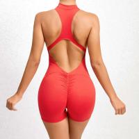 Ropa de mujer, tops, ropa deportiva, conjunto de ropa deportiva, bolsa de yoga, mono, sujetador para exteriores, mono ancho de una pieza para gimnasio 2024 - details 13