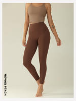Pantalones de Yoga y Ajuste para Mujeres MOVING PEACH Leggings de Compresión Tights Cintura Alta Zumba Antibacteriano Suave y Sin Pata de Camello Material Exterior 80% Nylon + 20% Spandex - details 9
