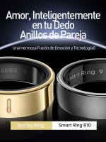 Anillo Inteligente SANLEPUS R10 - Monitor de Salud para Frecuencia Cardíaca + Oxígeno en Sangre |   Carga inalámbrica, 5ATM y batería con autonomía de 7 días |   Parejas, Deportes y Salud General - details 2