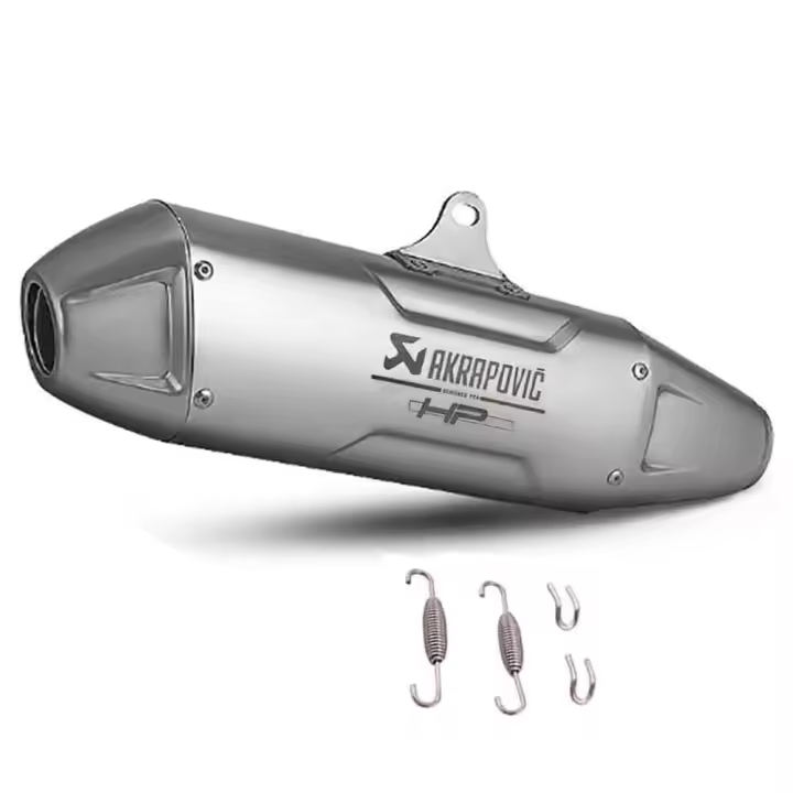Tubo silenciador Universal de escape para motocicleta, 51mm, modificado T158, para CRF300L CRF1000L T700 790ADV F750GS R1300GS ADV DL650 CBR600RR R6 - 1