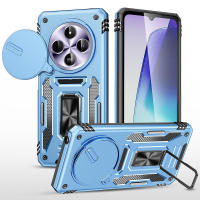 Funda con cubierta para lente de cámara Xiaomi Redmi 14C / Poco C75 con soporte de anillo para teléfono - details 2