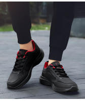 Zapatillas de deporte de cuero de alta calidad para hombre, zapatos informales impermeables, zapatillas ligeras para correr al aire libre, Tenis deportivos, zapatos planos masculinos - details 17
