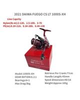 DAIWA-Carretes de pesca giratorios FUEGO CS LT 1000S-XH 2000S-XH 2021 2500-XH 2500S-XH 3000-C 3000CXH-OT 4000-C 5000-CXH 6000-H, 2500 - details 5