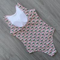 Traje de Baño de Una Pieza Impreso 2024 Talla Grande Push Up Estilo Vintage de Flor - details 12