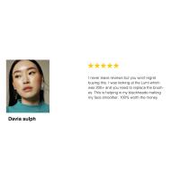 nagracoola face scrubber with good customer review