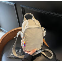 Bolso de teléfono móvil casual y simple de doble capa, bolso de mensajero, nueva moda y versátil para mujer 2025 y bolso pequeño ligero de color sólido - details 10