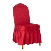 Funda protectora gruesa para silla de comedor de Hotel, funda Simple de Color sólido, decoración de banquete, asiento de una pieza, funda Universal para taburete - details 0