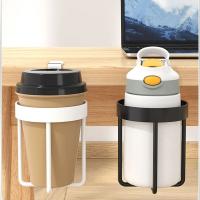 Portavasos con Clip 2 en 1 para ahorro de espacio, estante para tazas de escritorio resistente al agua y a prueba de óxido, estantes flotantes para tazas duraderos, escritorio - details 8