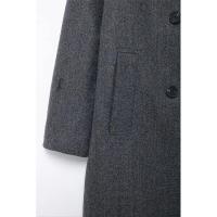 Chaqueta holgada para mujer otoño 2024 cálida, gruesa, doble abeto, manga larga, estilo - details 18