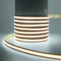 Tira de luces LED COB de 12V y 24V CC, cinta Flexible de alta densidad para decoración de habitación, retroiluminación, 3000-6000K, lineal regulable - details 11