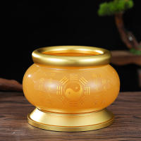 Buda de Jade Liuli en Casa Ofrenda Interior con Sutra del Corazón y Flor de Loto - details 10